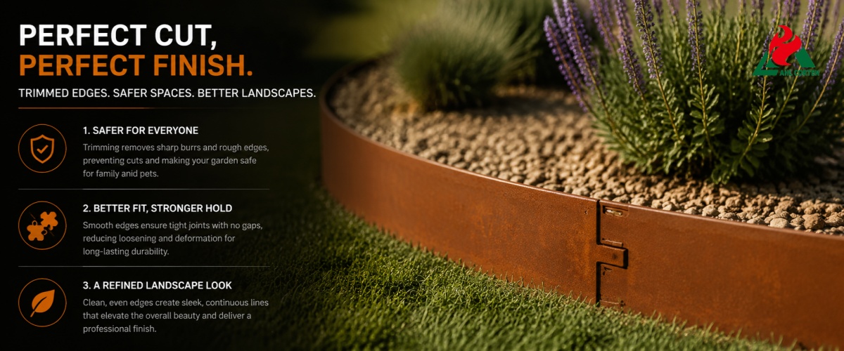 Corten Steel Edging Wapamwamba